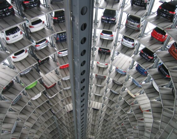 autos technology vw multi storey car park 63294