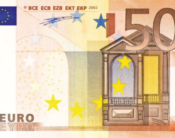 dollar bill 50 euro money banknote 52551